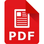 pdf reader android application logo